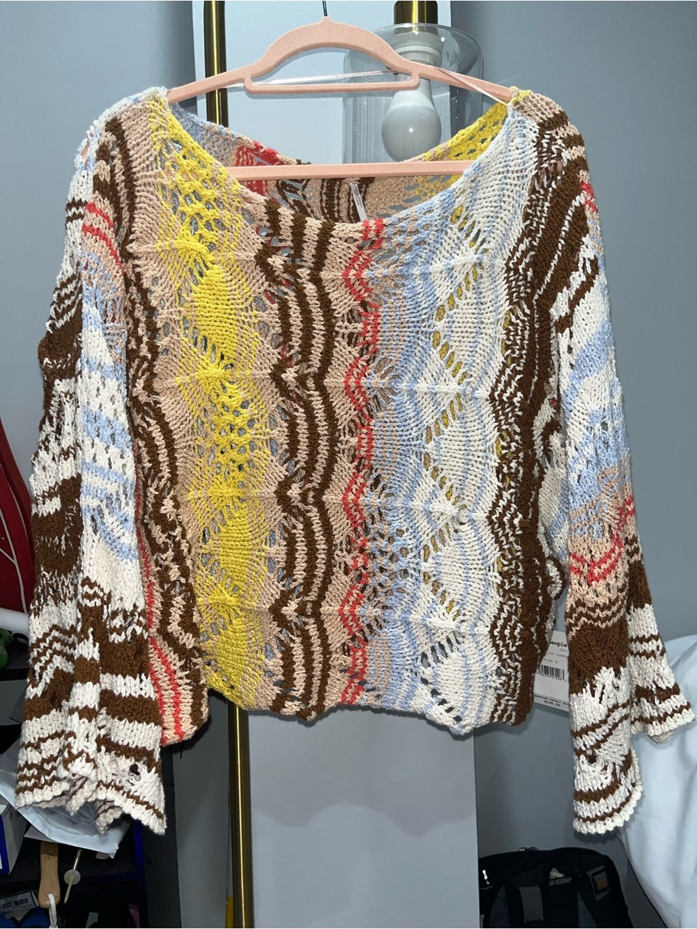 Free People Sea Shine Knitted Sweater - BRAND NEW W/TAGS! - Picture 3 of 4